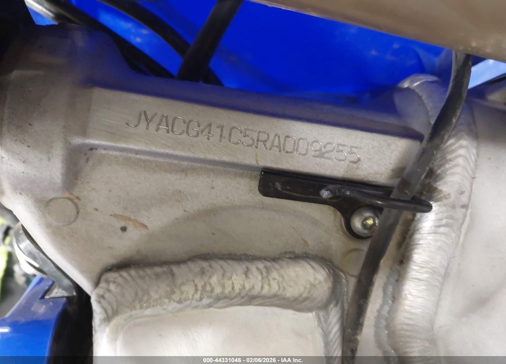 2024 YAMAHA YZ250 FX VIN: JYACG41C5RA009255