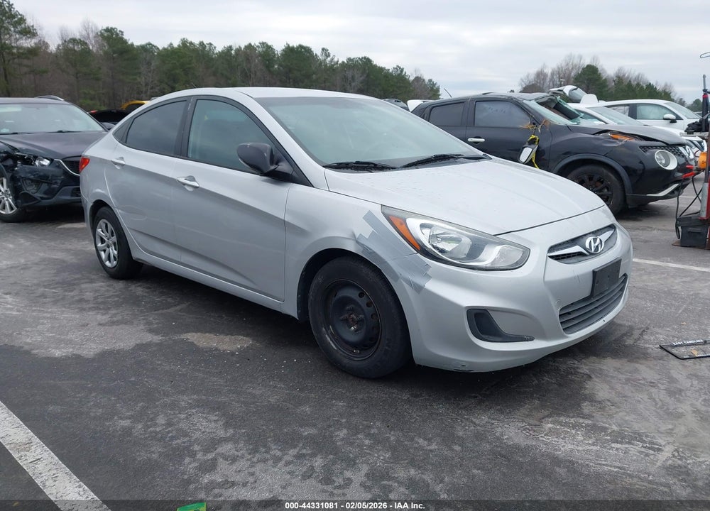 2013 HYUNDAI ACCENT GLS VIN: KMHCT4AE9DU555318