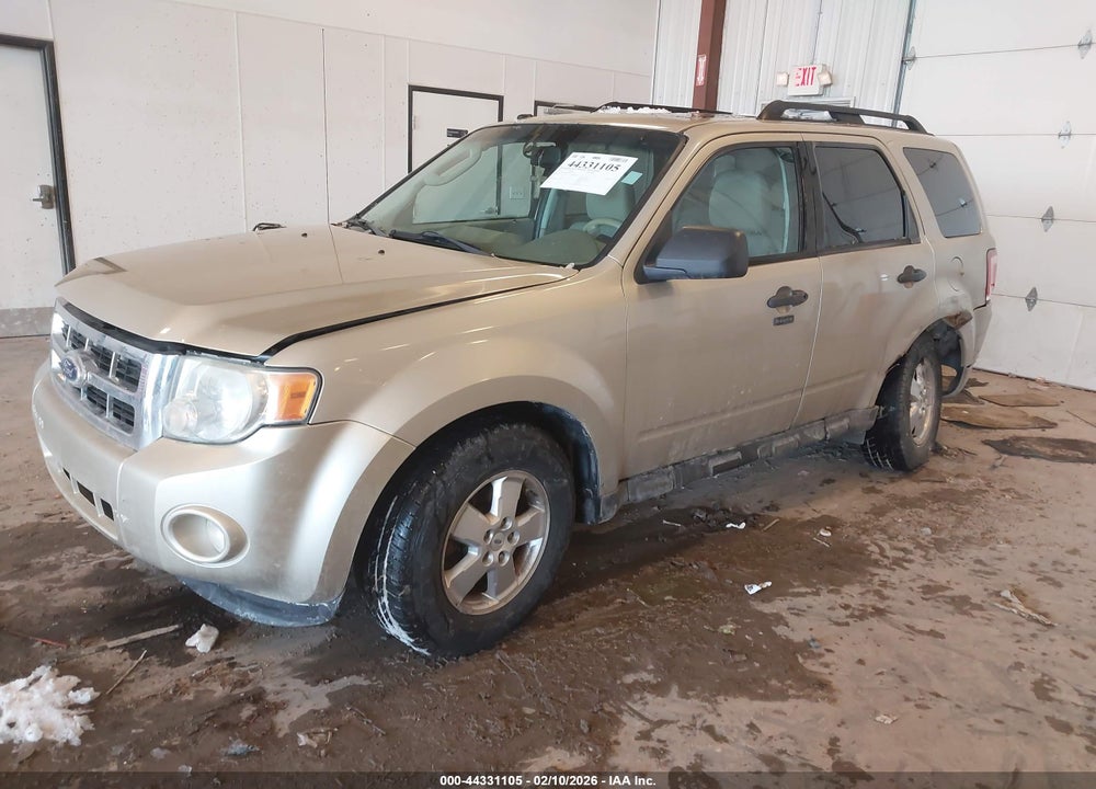 2010 FORD ESCAPE XLT VIN: 1FMCU9D76AKC07779