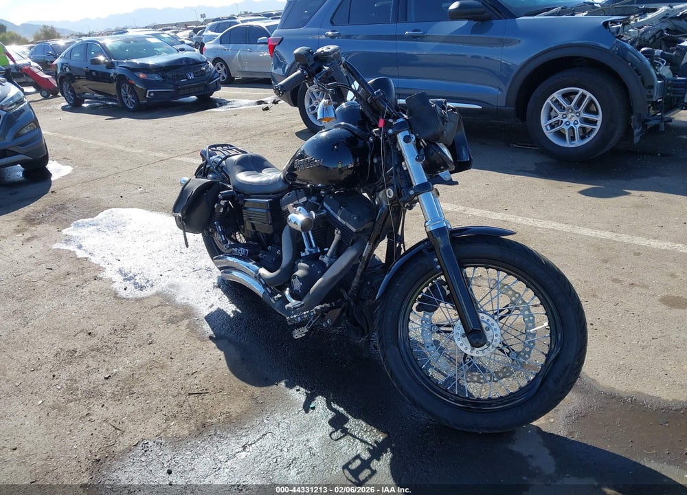 2010 HARLEY-DAVIDSON FXDB VIN: 1HD1GX414AC331187