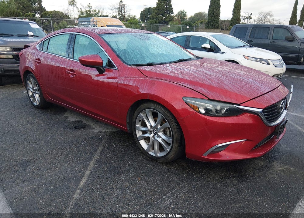 2016 MAZDA 6 I TOURING VIN: JM1GJ1T51G1484502