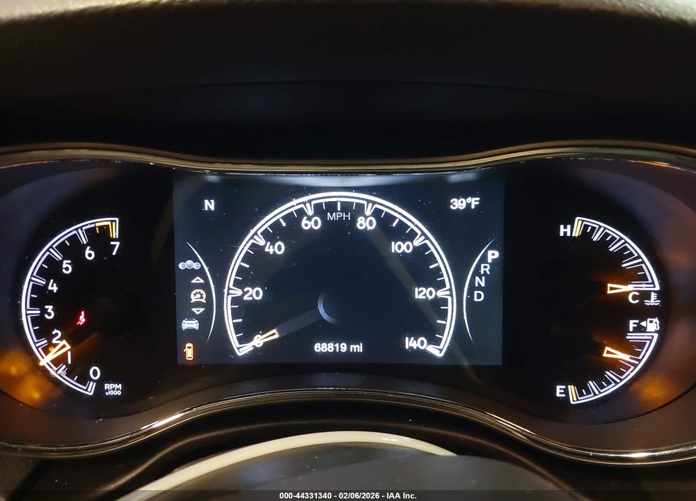 2018 JEEP GRAND CHEROKEE UPLAND 4X4 VIN: 1C4RJFAG3JC482224
