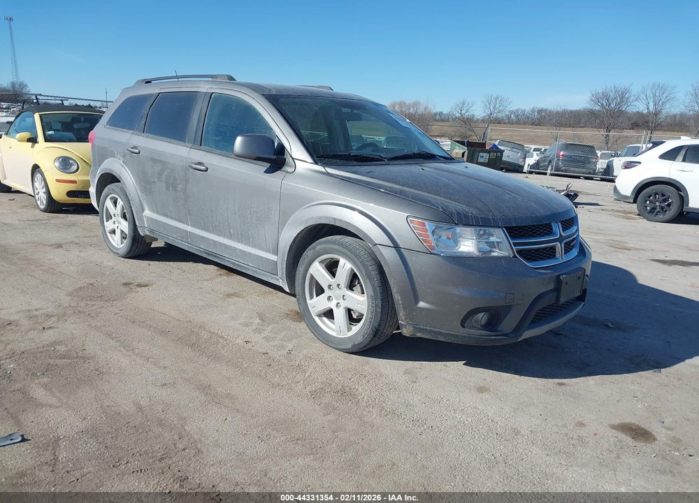 2012 DODGE JOURNEY SXT VIN: 3C4PDCBG7CT393596
