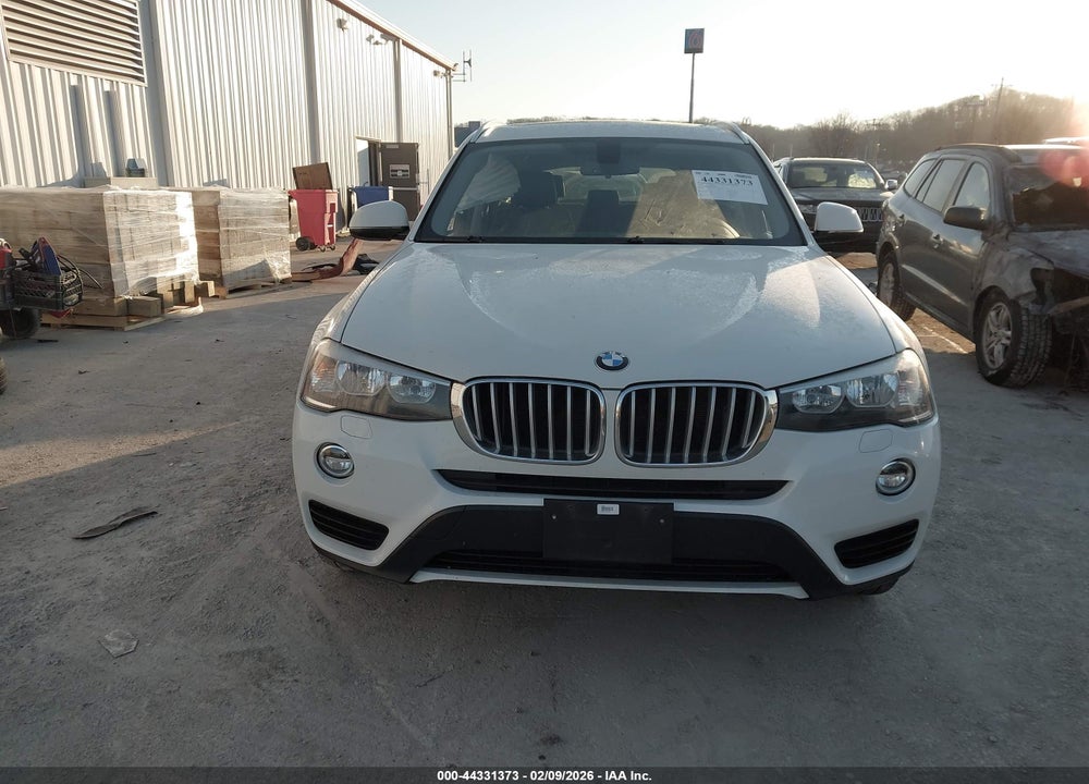 2017 BMW X3 XDRIVE28I VIN: 5UXWX9C32H0W72328