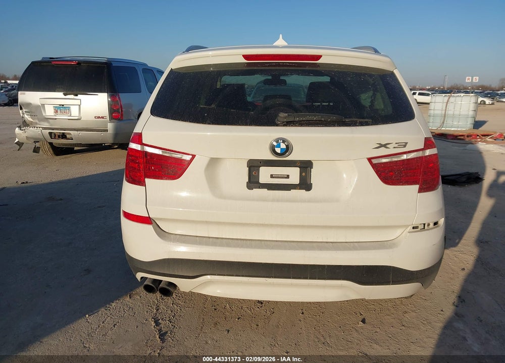 2017 BMW X3 XDRIVE28I VIN: 5UXWX9C32H0W72328