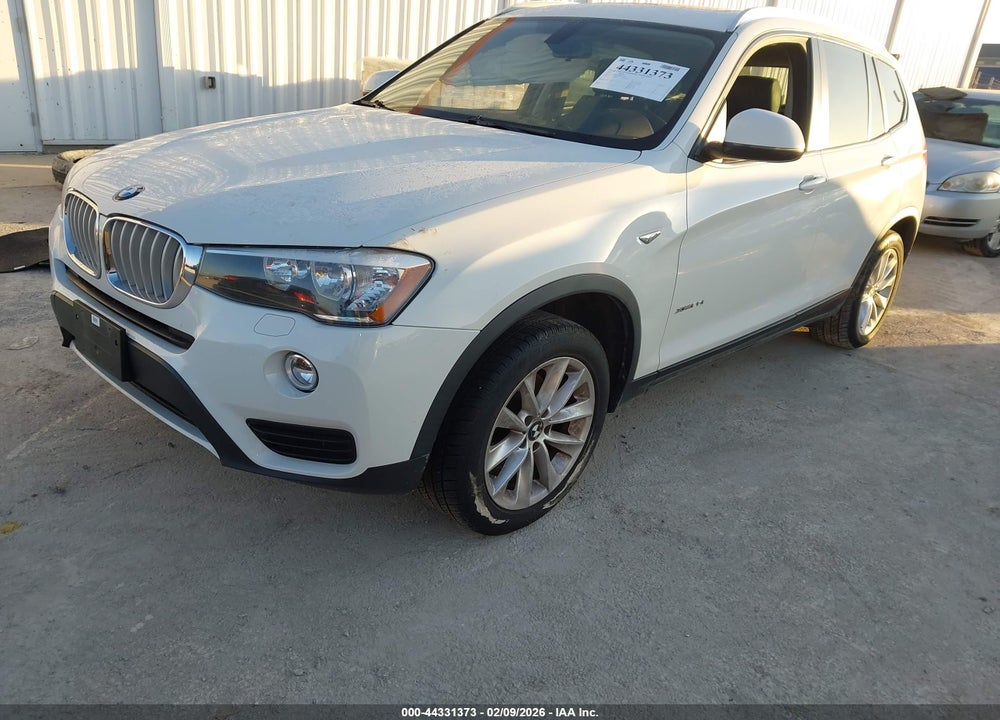 2017 BMW X3 XDRIVE28I VIN: 5UXWX9C32H0W72328