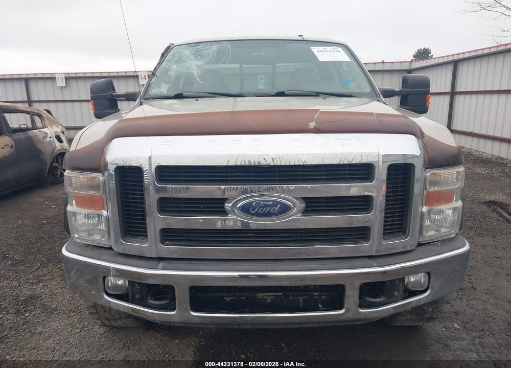 2008 FORD F-250 FX4/LARIAT/XL/XLT VIN: 1FTSX21R78EB00401