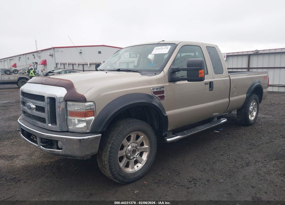 2008 FORD F-250 FX4/LARIAT/XL/XLT VIN: 1FTSX21R78EB00401