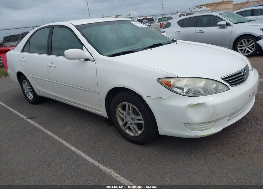 2005 TOYOTA CAMRY LE/SE/STD/XLE VIN: JTDBE32K653016980