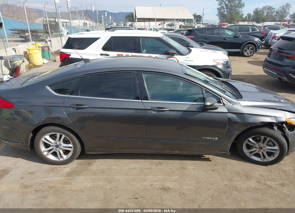 2018 FORD FUSION HYBRID SE VIN: 3FA6P0LU3JR110357