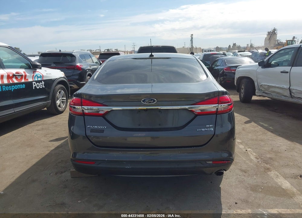 2018 FORD FUSION HYBRID SE VIN: 3FA6P0LU3JR110357