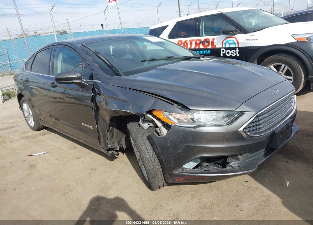 2018 FORD FUSION HYBRID SE VIN: 3FA6P0LU3JR110357