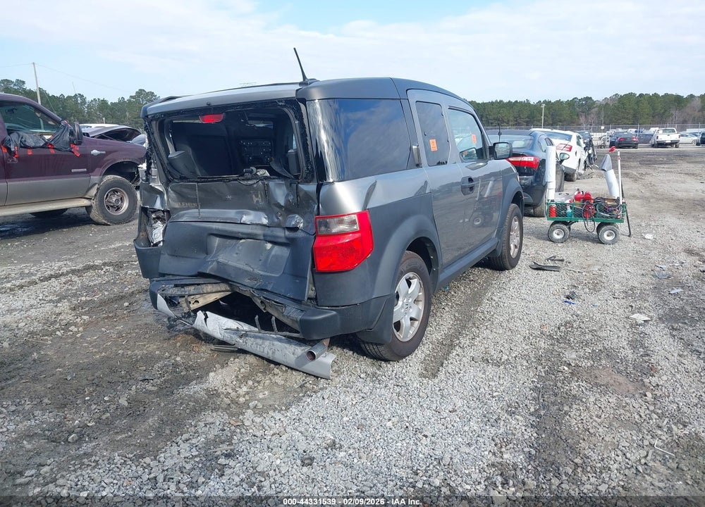 2005 HONDA ELEMENT EX VIN: 5J6YH28675L007429