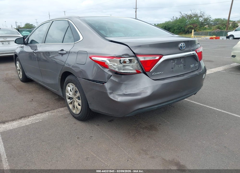 2015 TOYOTA CAMRY HYBRID LE VIN: 4T1BD1FK3FU146000