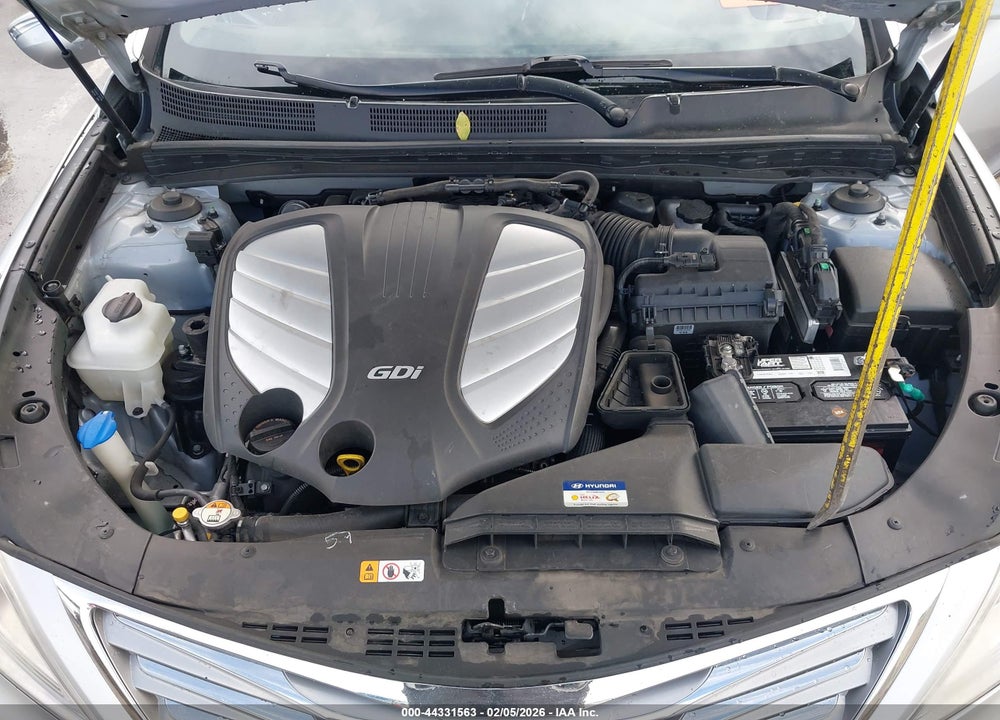 2013 HYUNDAI AZERA VIN: KMHFG4JG3DA200035