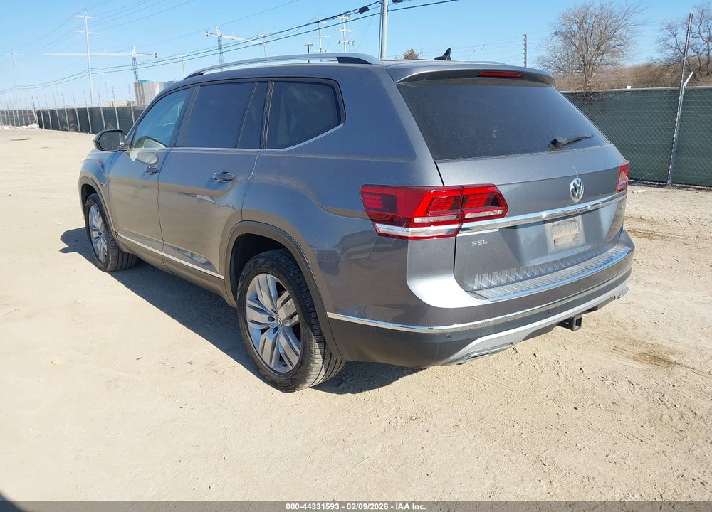 2019 VOLKSWAGEN ATLAS 3.6L V6 SEL VIN: 1V2ER2CA7KC589947