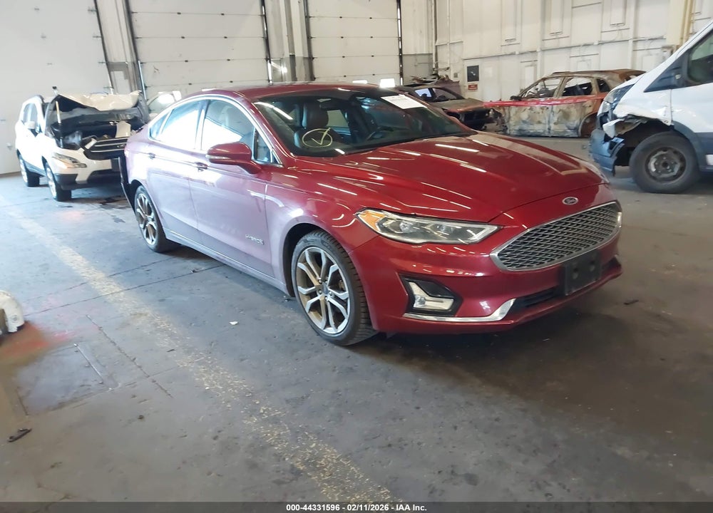 2019 FORD FUSION HYBRID TITANIUM VIN: 3FA6P0RU9KR252527