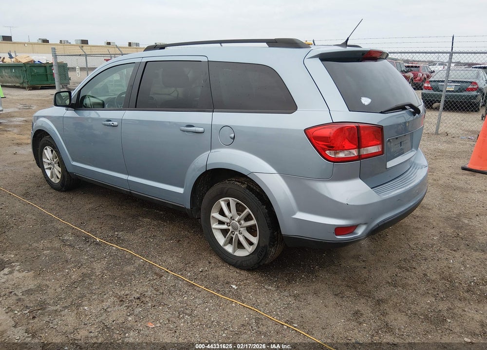 2013 DODGE JOURNEY VIN: 3C4PDDBG8DT566307