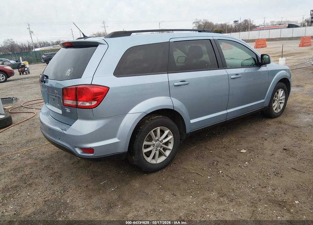 2013 DODGE JOURNEY VIN: 3C4PDDBG8DT566307