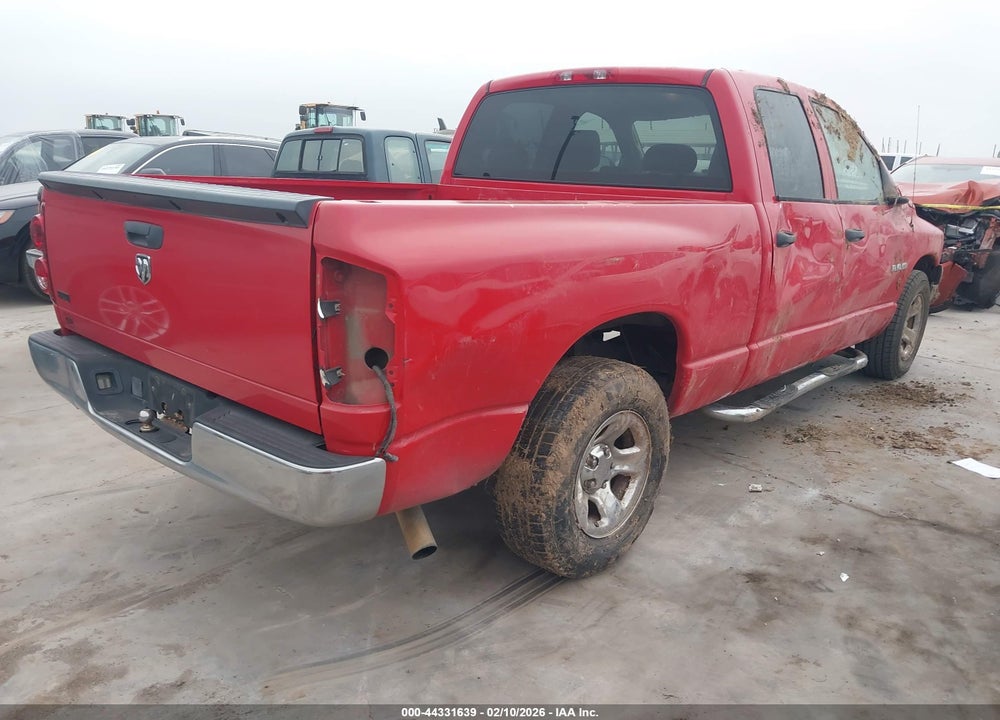 2008 DODGE RAM 1500 ST/SXT VIN: 1D7HA18N18S603647