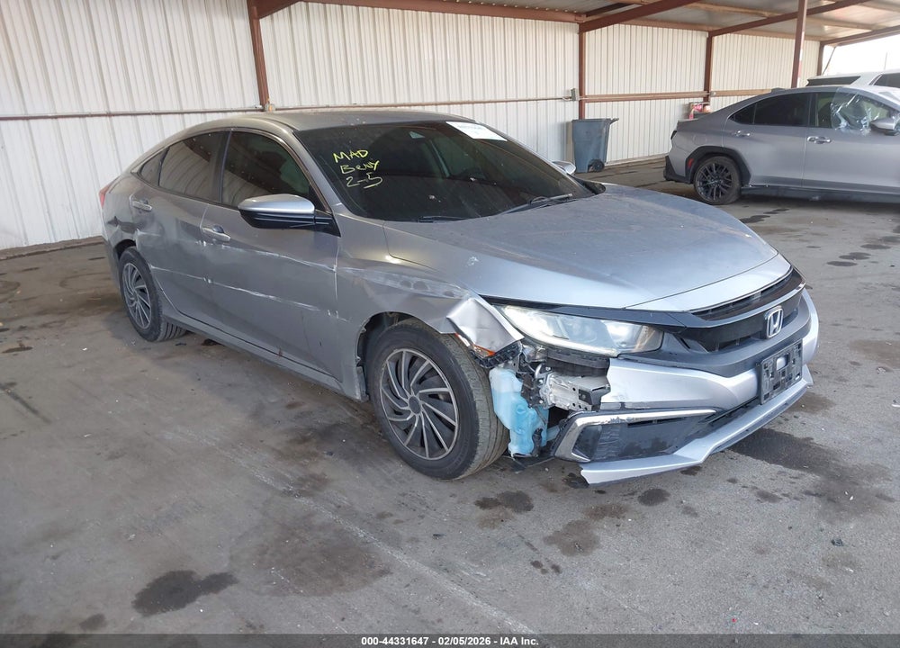 2019 HONDA CIVIC LX VIN: 19XFC2F64KE027057