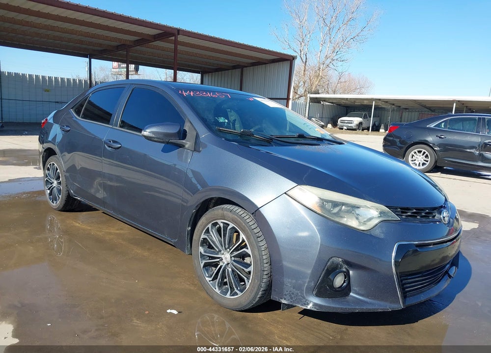 2015 TOYOTA COROLLA S PLUS VIN: 2T1BURHE8FC243233