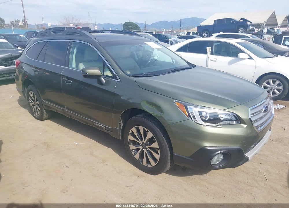 2016 SUBARU OUTBACK 2.5I LIMITED VIN: 4S4BSALC4G3201810
