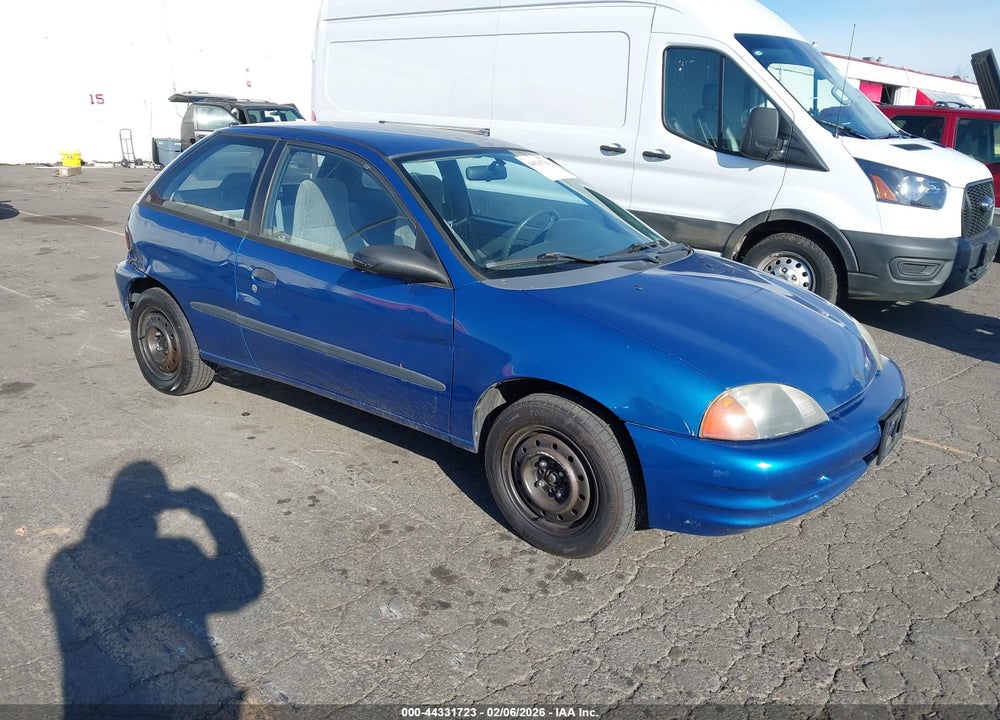 2000 SUZUKI SWIFT GA/GL VIN: 2S2AB21H7Y6602160