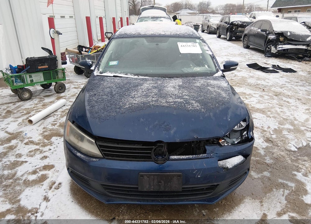 2011 VOLKSWAGEN JETTA 2.5L SE VIN: 3VWDX7AJ6BM320806