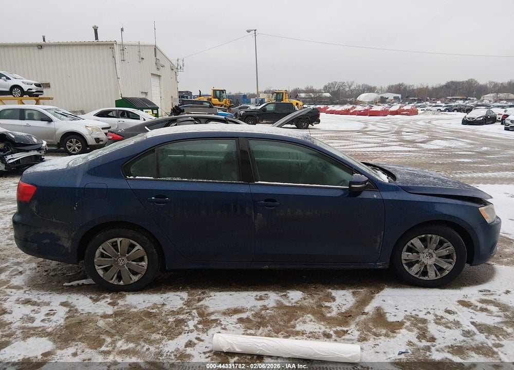 2011 VOLKSWAGEN JETTA 2.5L SE VIN: 3VWDX7AJ6BM320806