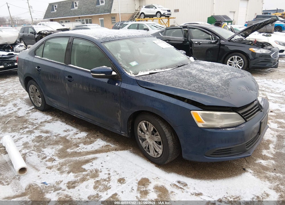 2011 VOLKSWAGEN JETTA 2.5L SE VIN: 3VWDX7AJ6BM320806