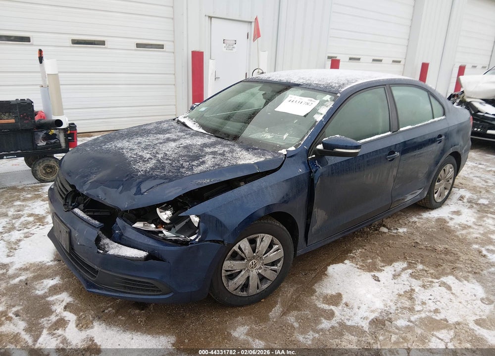 2011 VOLKSWAGEN JETTA 2.5L SE VIN: 3VWDX7AJ6BM320806
