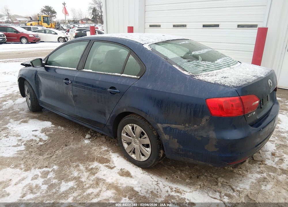 2011 VOLKSWAGEN JETTA 2.5L SE VIN: 3VWDX7AJ6BM320806