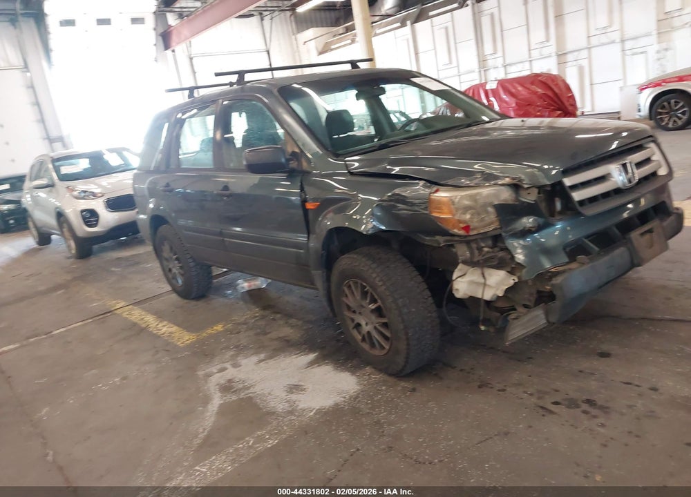 2006 HONDA PILOT LX VIN: 5FNYF28156B045309