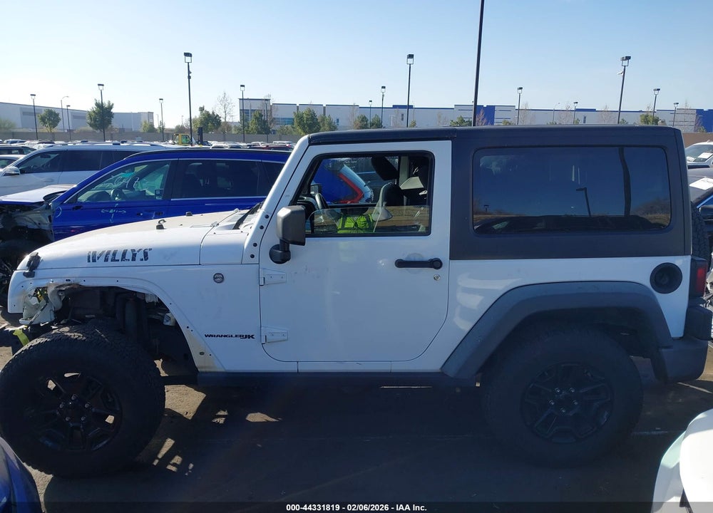 2018 JEEP WRANGLER JK WILLY WHEELER 4X4 VIN: 1C4AJWAG0JL912840