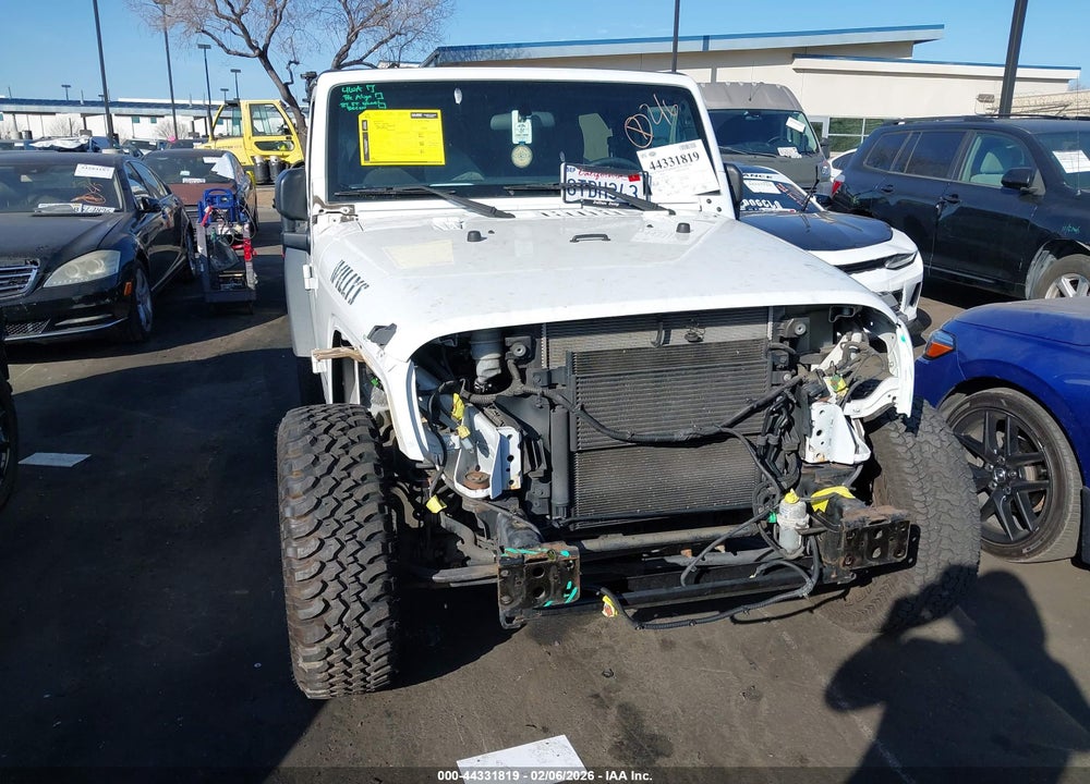 2018 JEEP WRANGLER JK WILLY WHEELER 4X4 VIN: 1C4AJWAG0JL912840