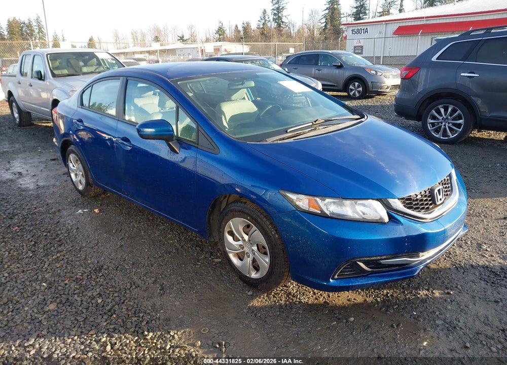 2015 HONDA CIVIC LX VIN: 19XFB2F54FE086769