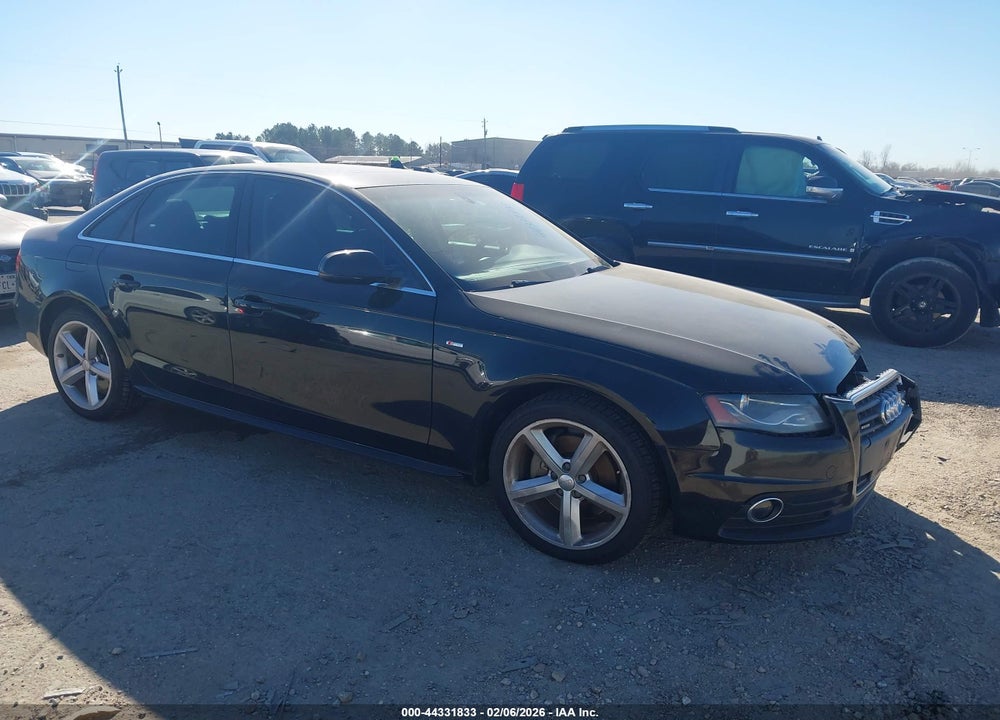 2012 AUDI A4 2.0T PREMIUM VIN: WAUFFAFL9CN010594