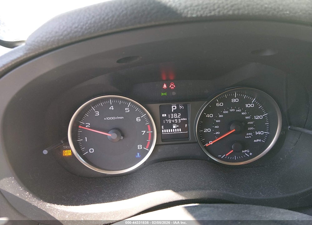 2016 SUBARU CROSSTREK 2.0I PREMIUM VIN: JF2GPABC4G8346041