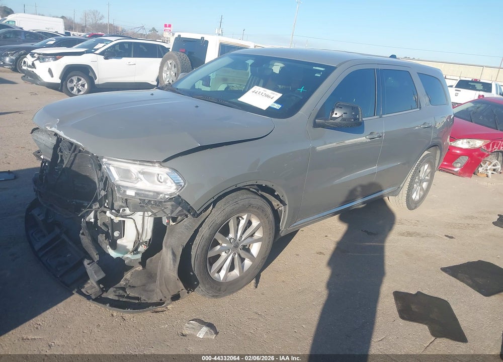 2021 DODGE DURANGO SXT RWD VIN: 1C4RDHAG1MC540855