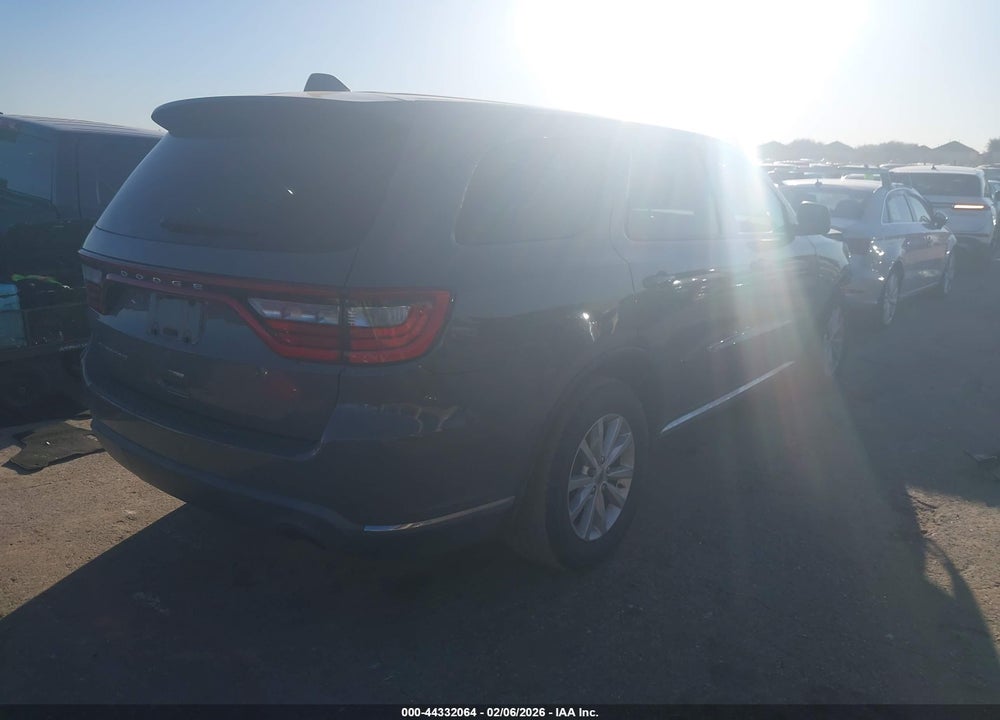 2021 DODGE DURANGO SXT RWD VIN: 1C4RDHAG1MC540855