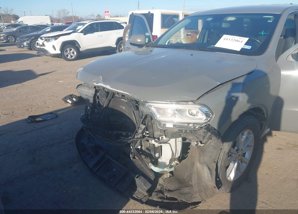 2021 DODGE DURANGO SXT RWD VIN: 1C4RDHAG1MC540855