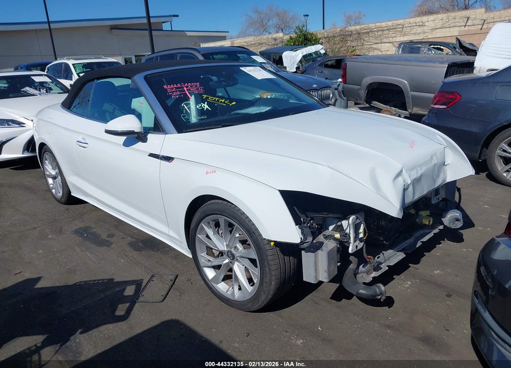 2020 AUDI A5 CABRIOLET PREMIUM 45 TFSI QUATTRO S TRONIC VIN: WAU2NGF57LN000460