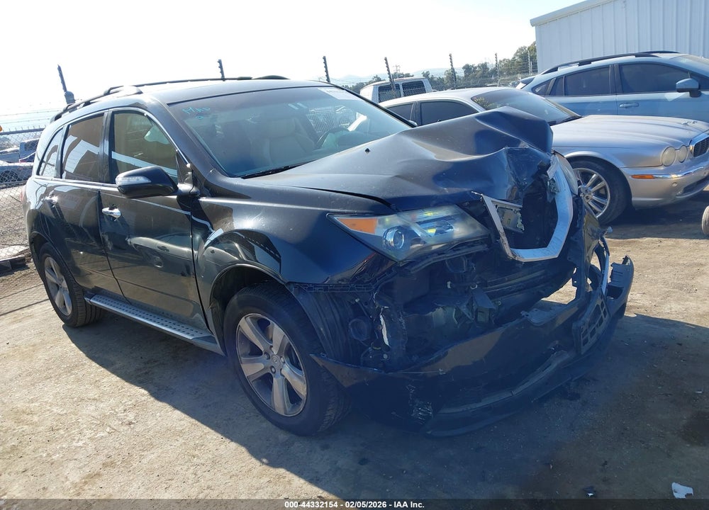 2010 ACURA MDX VIN: 2HNYD2H26AH522857