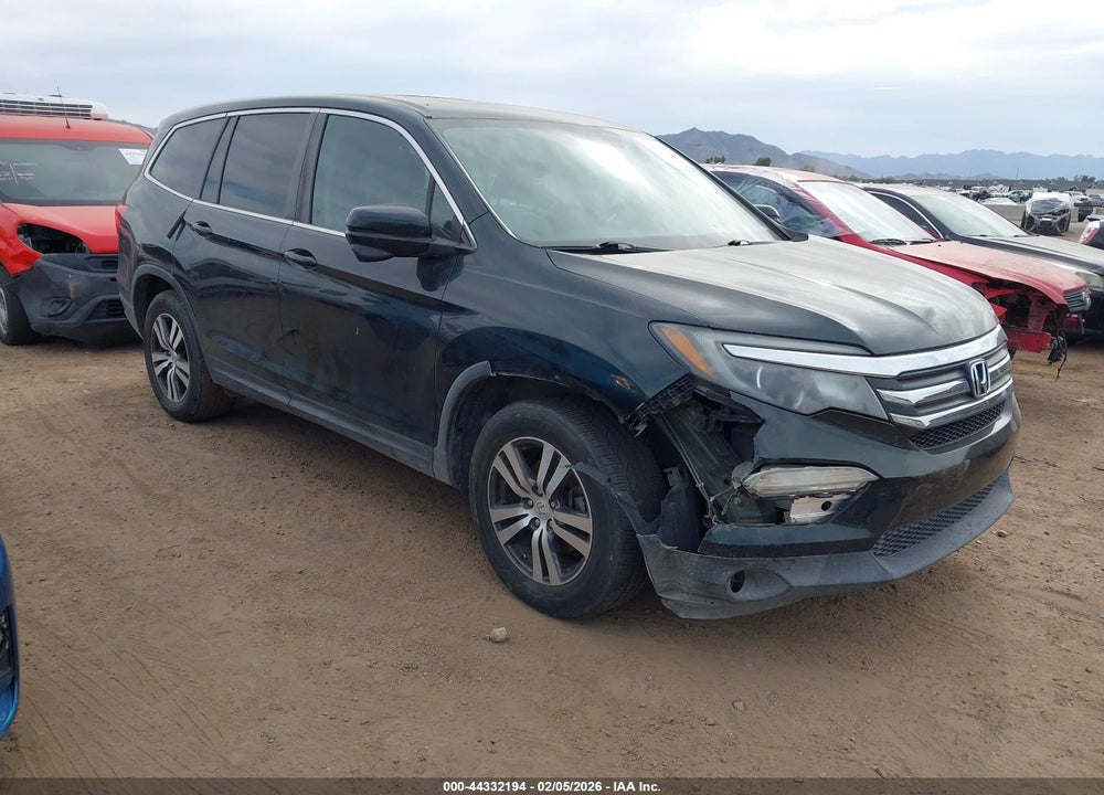 2017 HONDA PILOT EX-L VIN: 5FNYF5H86HB014183