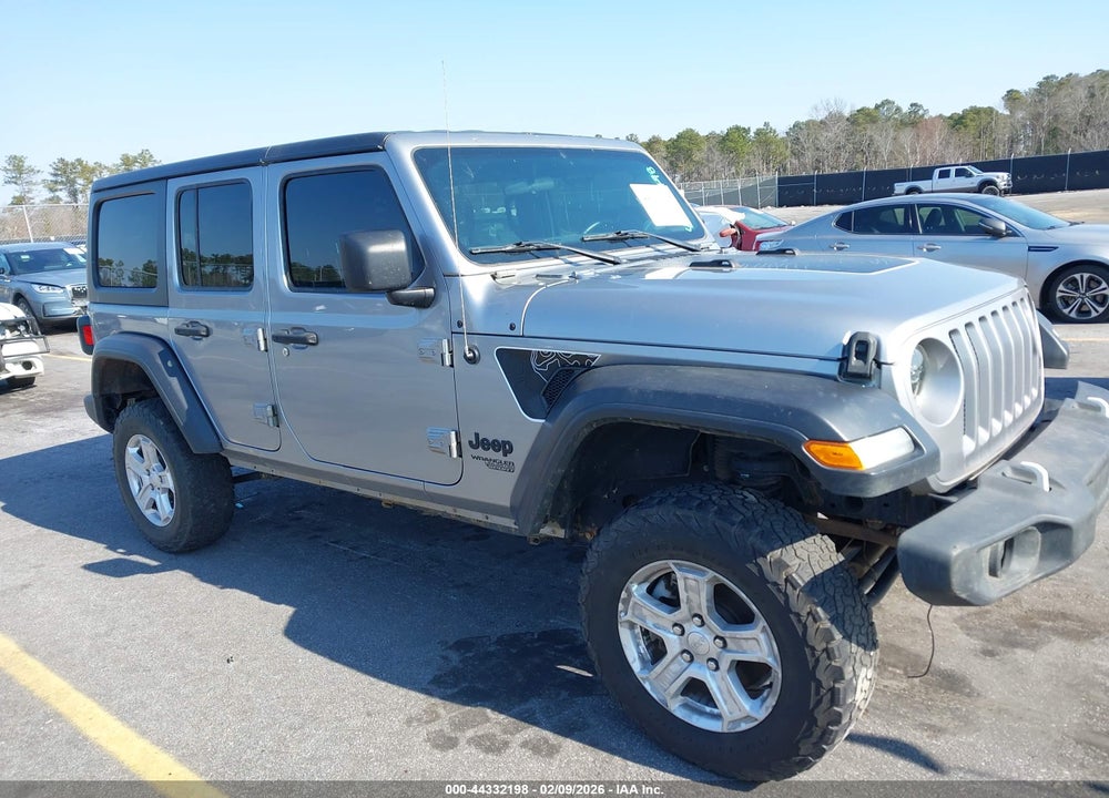 2020 JEEP WRANGLER UNLIMITED SPORT S 4X4 VIN: 1C4HJXDN3LW106460