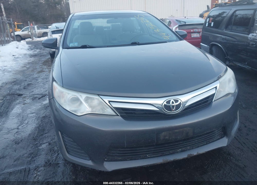 2012 TOYOTA CAMRY LE VIN: 4T4BF1FKXCR245733