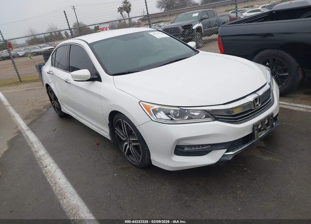 2017 HONDA ACCORD SPORT VIN: 1HGCR2F57HA182403