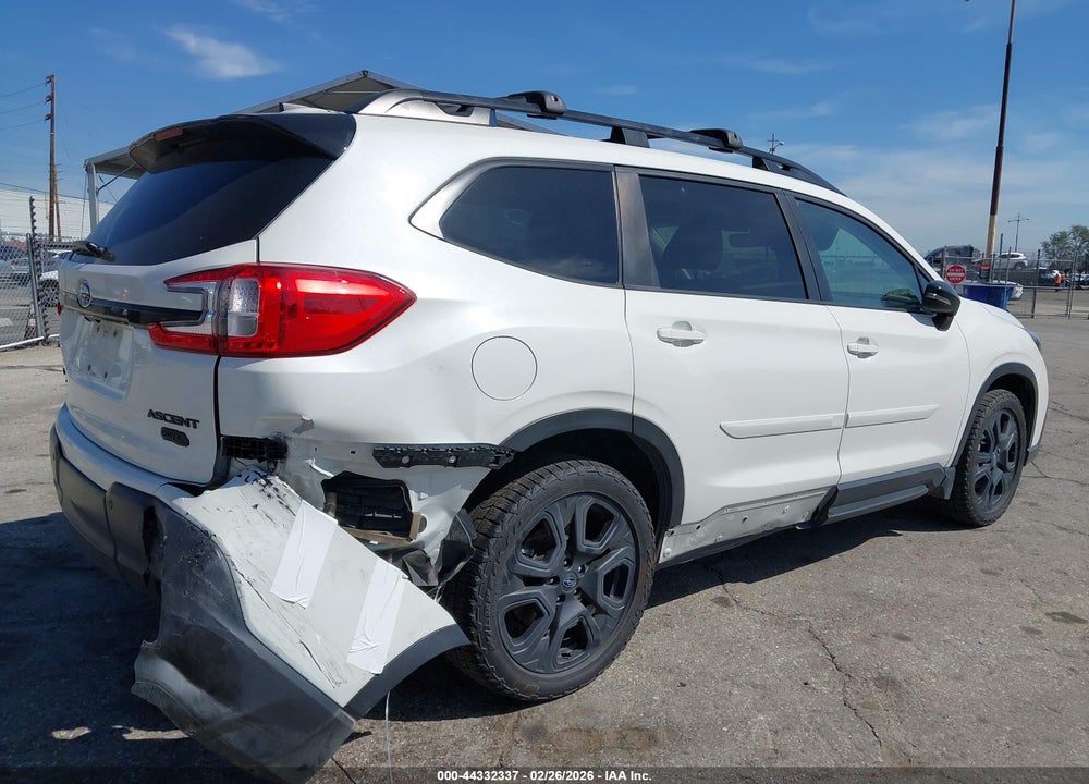 2023 SUBARU ASCENT ONYX EDITION 7-PASSENGER VIN: 4S4WMAHD6P3444712