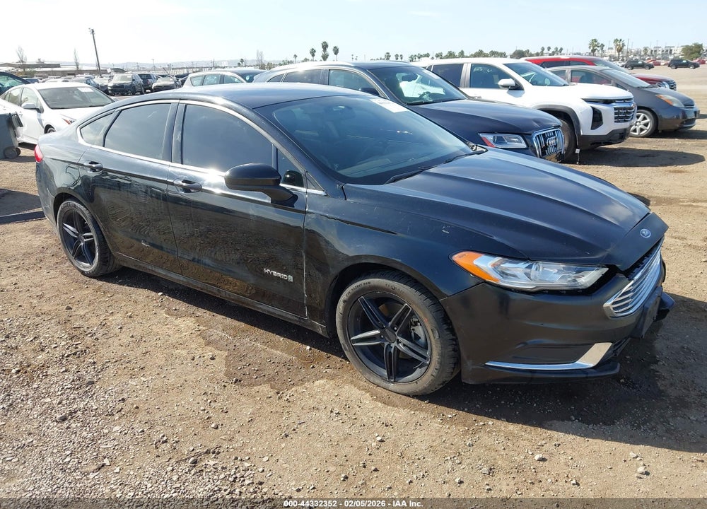 2018 FORD FUSION HYBRID SE VIN: 3FA6P0LU7JR225172